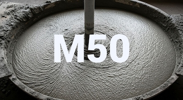 Цементный раствор М50 в Казани